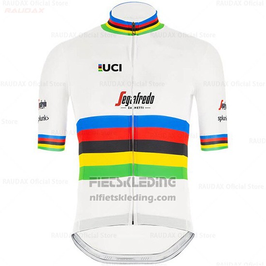 2020 Fietskleding UCI Wereldkampioen Segafredo Zanetti Korte Mouwen en Koersbroek